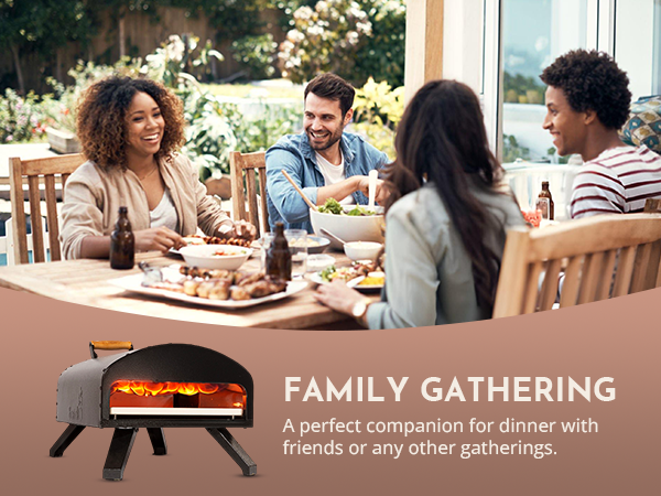 PRE-ORDER Bertello 12" SimulFIRE Outdoor Pizza Oven - Everything Bundle (Ships June/July)
