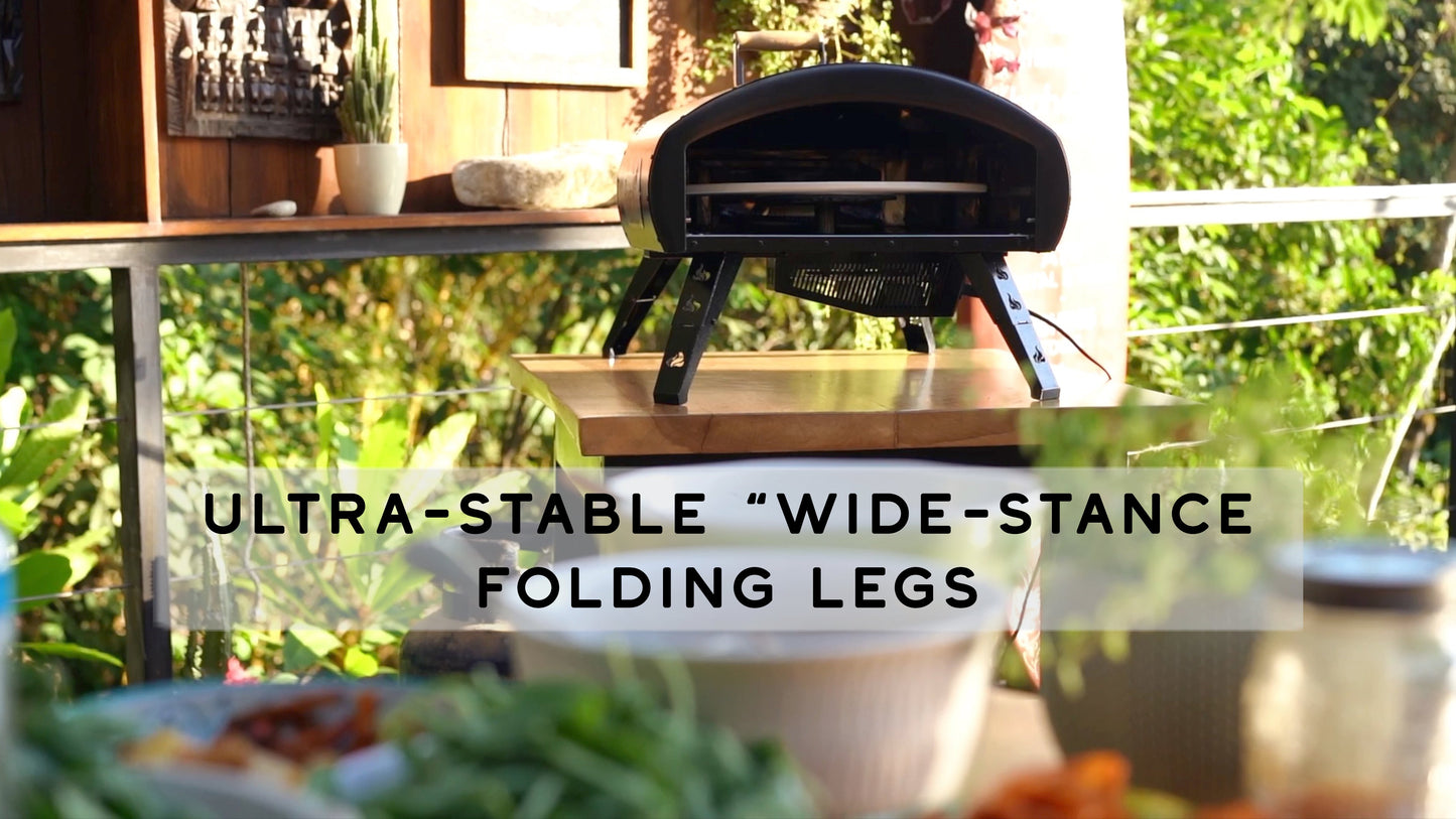 PRE-ORDER TODAY AND SAVE $200! Bertello SimulFIRE 16" Rotating Outdoor Pizza Oven (Shipping June/July 2025) Offer ends April 23rd